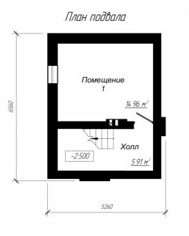 Проект одноэтажного дома из пенобетона